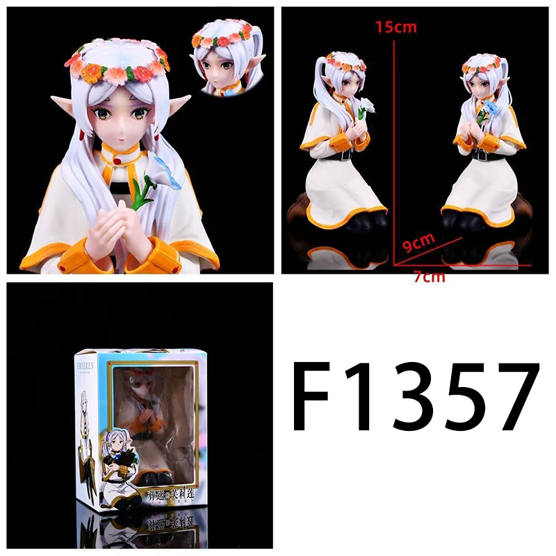 Frieren：Beyond Journeys End Frieren Statue Action Figure Anime Collection Model Toy Japanese Anime Character Decoration Gift Fans