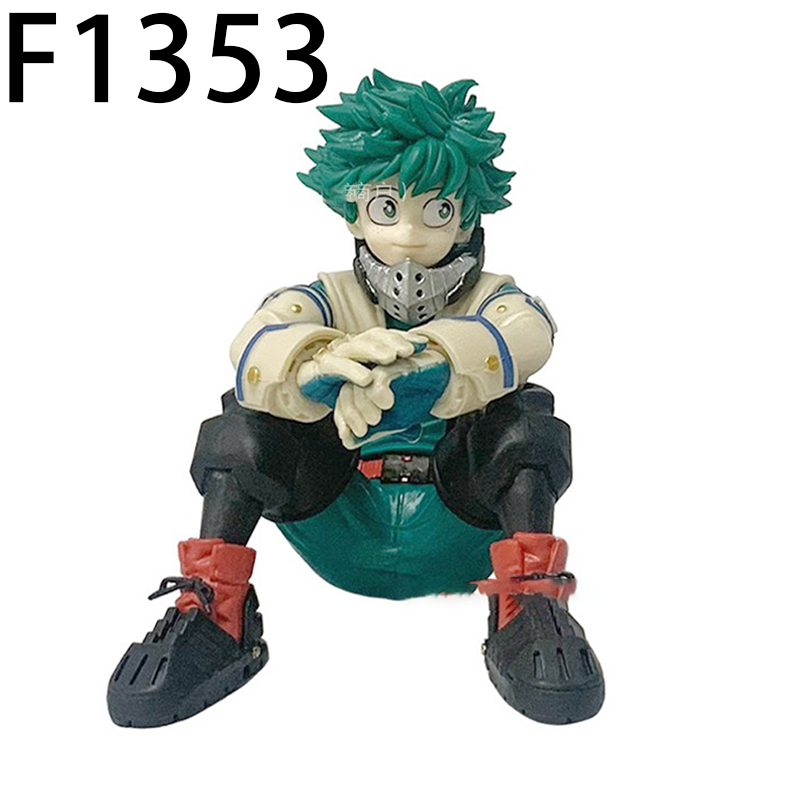 My Hero Academia Tsuyu Asui Katsuki Bakugo Shoto Todoroki Izuku Midoriya Statue Action Figure Collection Anime Model Toy Fans