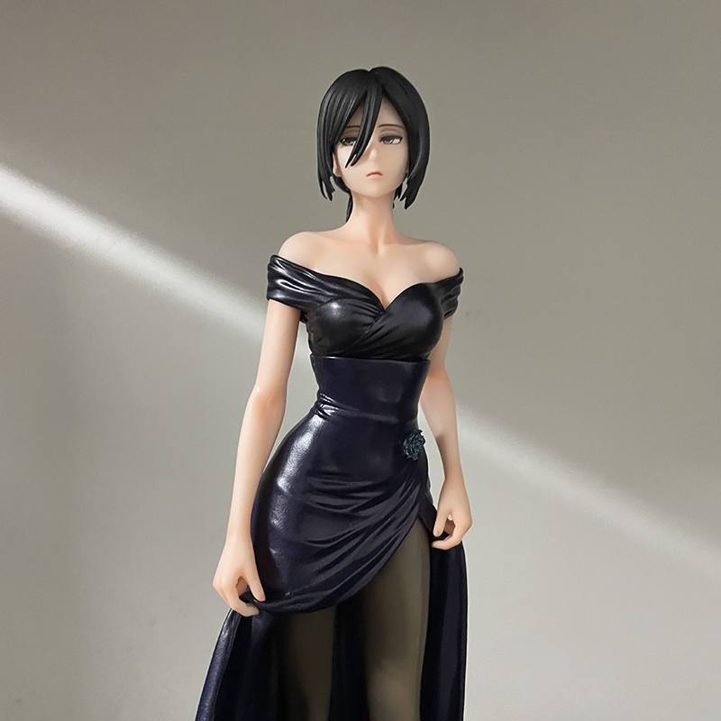 Attack on Titan Mikasa Ackerman Statue Action Figure Anime Collection Model Toy Japanese Anime Character Decoration Gift Fans