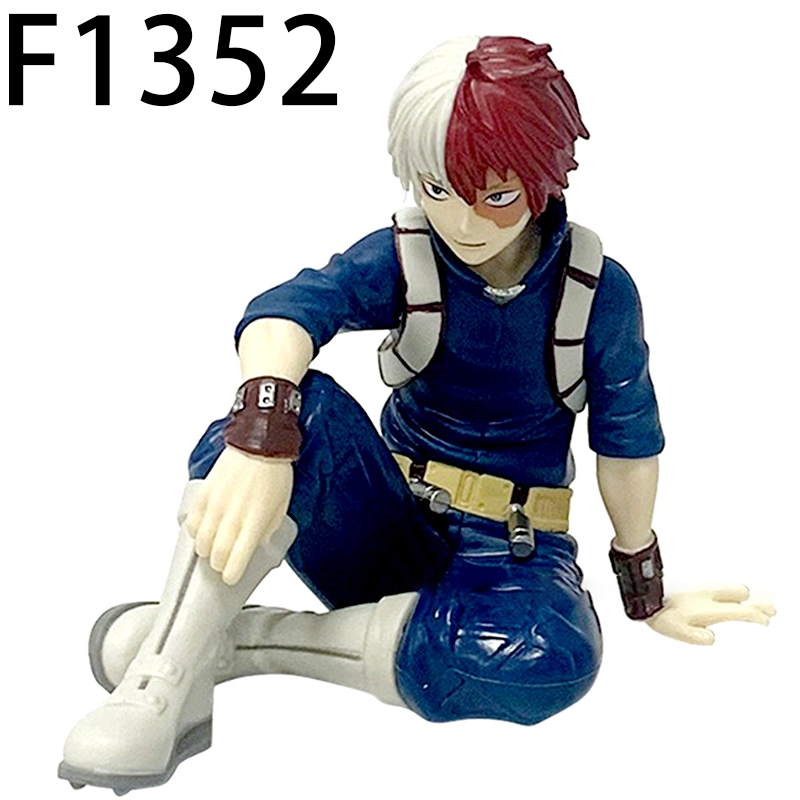 My Hero Academia Tsuyu Asui Katsuki Bakugo Shoto Todoroki Izuku Midoriya Statue Action Figure Collection Anime Model Toy Fans