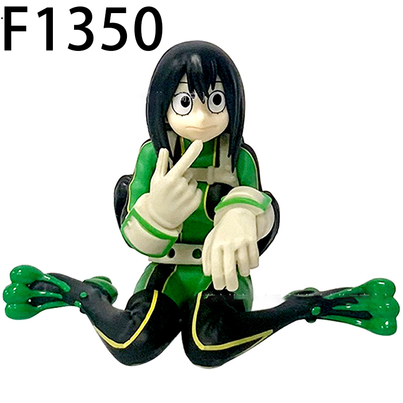 My Hero Academia Tsuyu Asui Katsuki Bakugo Shoto Todoroki Izuku Midoriya Statue Action Figure Collection Anime Model Toy Fans