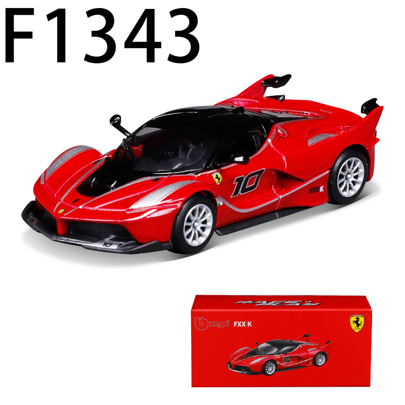 Ferrari FXX-K1:64 Scale Model Car Collection Diecast Statue Toy Premium Racing Vehicle Model Car Fans Collectors