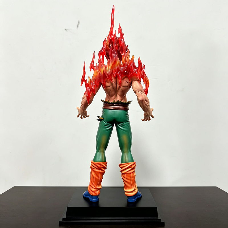 Naruto Might Guy Statue Action Figure Anime Collection Model Toy Japanese Anime Character Decoration Gift Fans