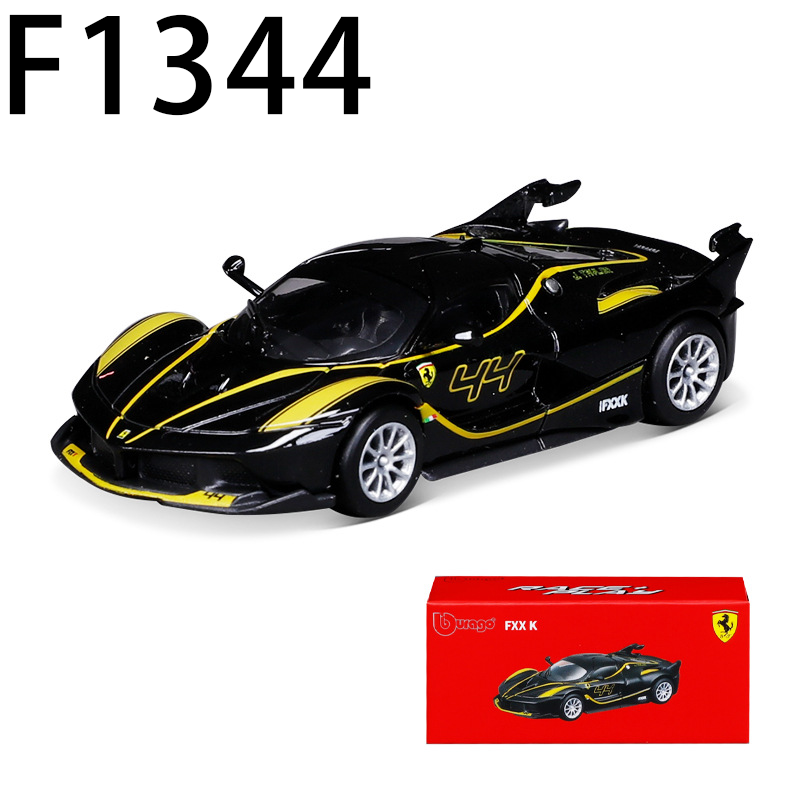 Ferrari FXX-K1:64 Scale Model Car Collection Diecast Statue Toy Premium Racing Vehicle Model Car Fans Collectors