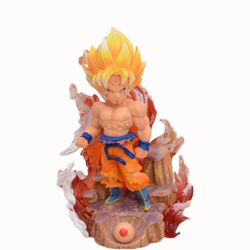 Dragon Ball Goku Vegeta Broly Statue Action Figure Anime Collection Model Toy Japanese Anime Character Decoration Gift Fans