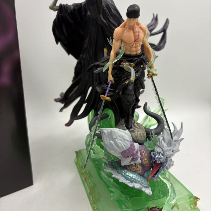 One Piece Roronoa Zoro Statue Action Figure Anime Collection Model Toy Japanese Anime Character Decoration Gift Fans