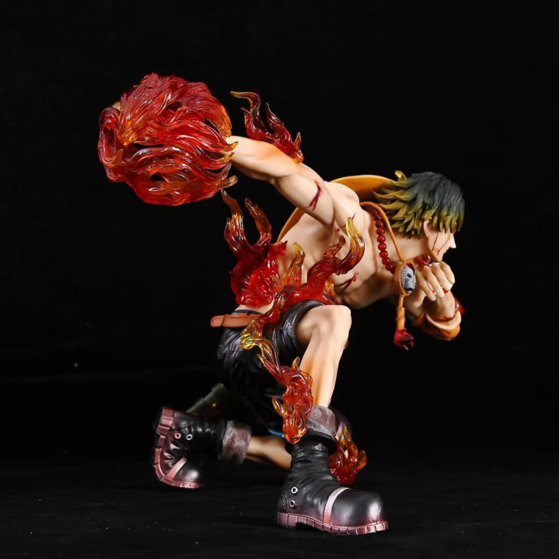 One Piece Portgas D Ace Statue Action Figure Anime Collection Model Toy Japanese Anime Character Decoration Gift Fans