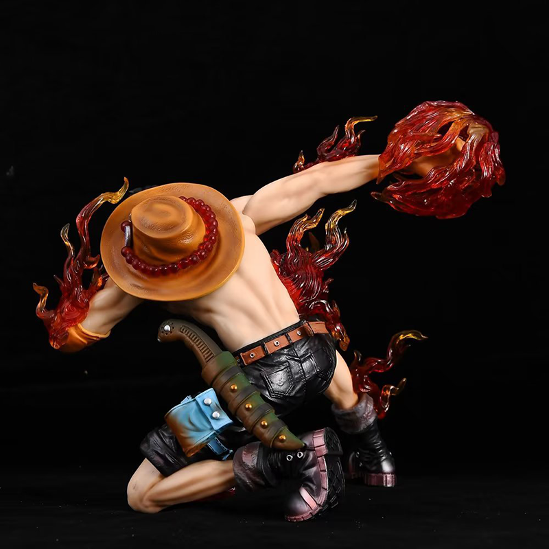 One Piece Portgas D Ace Statue Action Figure Anime Collection Model Toy Japanese Anime Character Decoration Gift Fans