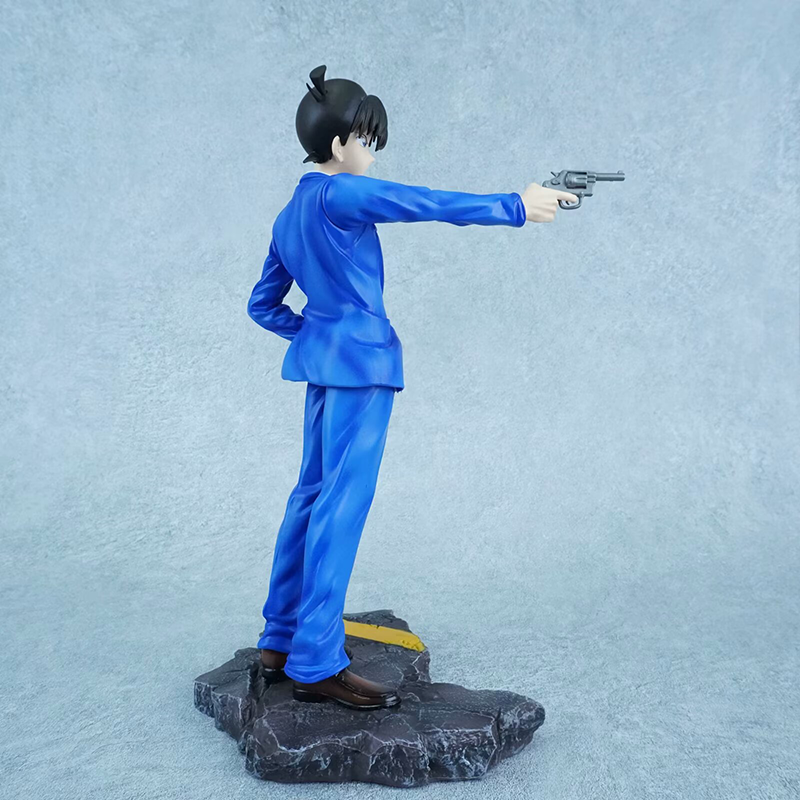 Detective Conan Conan Edogawa Shinichi Kudo Statue Action Figure Anime Collection Model Toy Japanese Character Decoration Fans