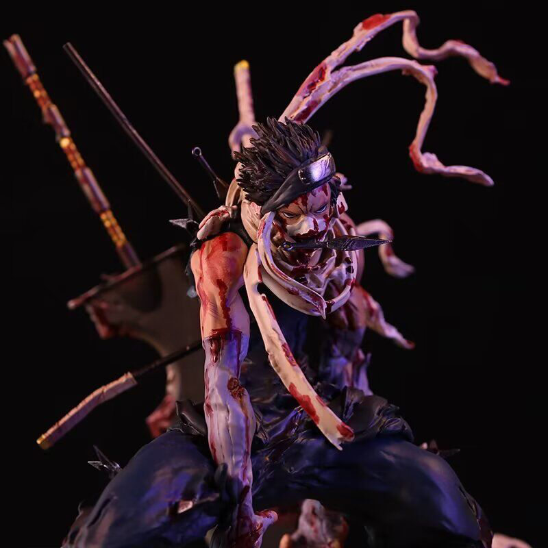 Naruto Zabuza Momochi Kimimaro Statue Action Figure Anime Collection Model Toy Japanese Anime Character Decoration Gift Fans
