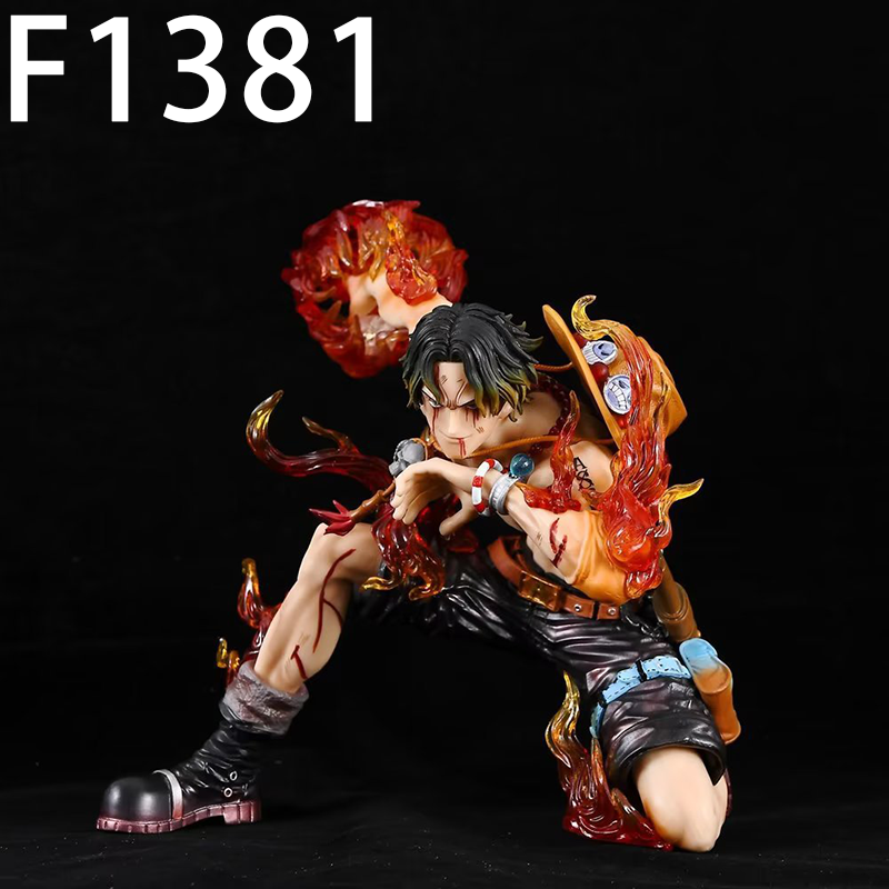 One Piece Portgas D Ace Statue Action Figure Anime Collection Model Toy Japanese Anime Character Decoration Gift Fans