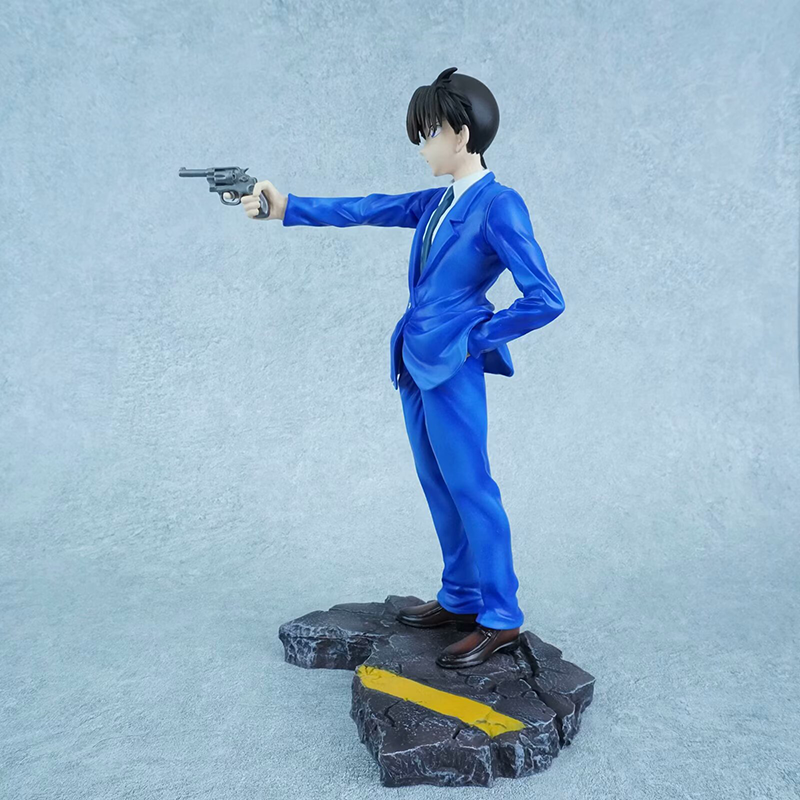 Detective Conan Conan Edogawa Shinichi Kudo Statue Action Figure Anime Collection Model Toy Japanese Character Decoration Fans