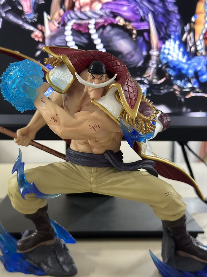 One Piece Edward Newgate Statue Action Figure Anime Collection Model Toy Japanese Character Decoration Fans