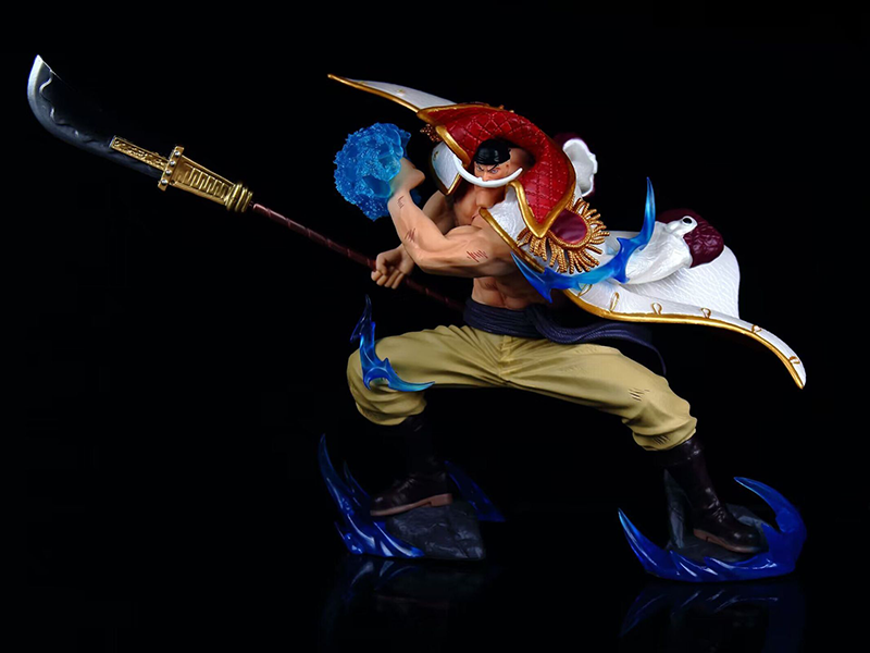 One Piece Edward Newgate Statue Action Figure Anime Collection Model Toy Japanese Character Decoration Fans