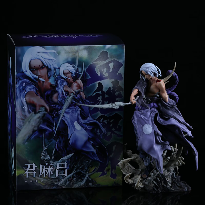 Naruto Zabuza Momochi Kimimaro Statue Action Figure Anime Collection Model Toy Japanese Anime Character Decoration Gift Fans