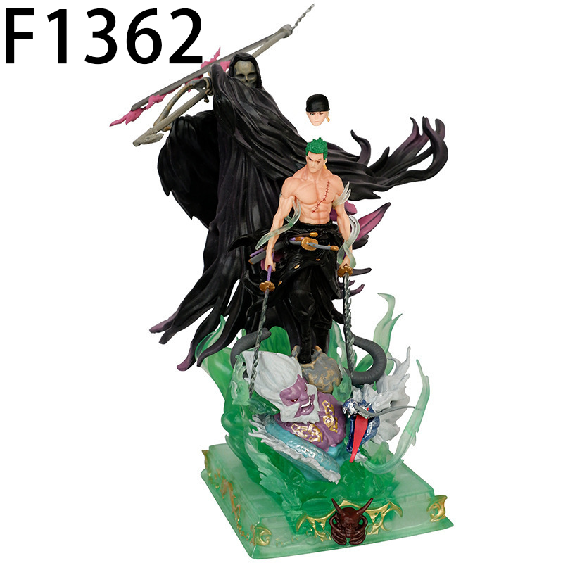 One Piece Roronoa Zoro Statue Action Figure Anime Collection Model Toy Japanese Anime Character Decoration Gift Fans