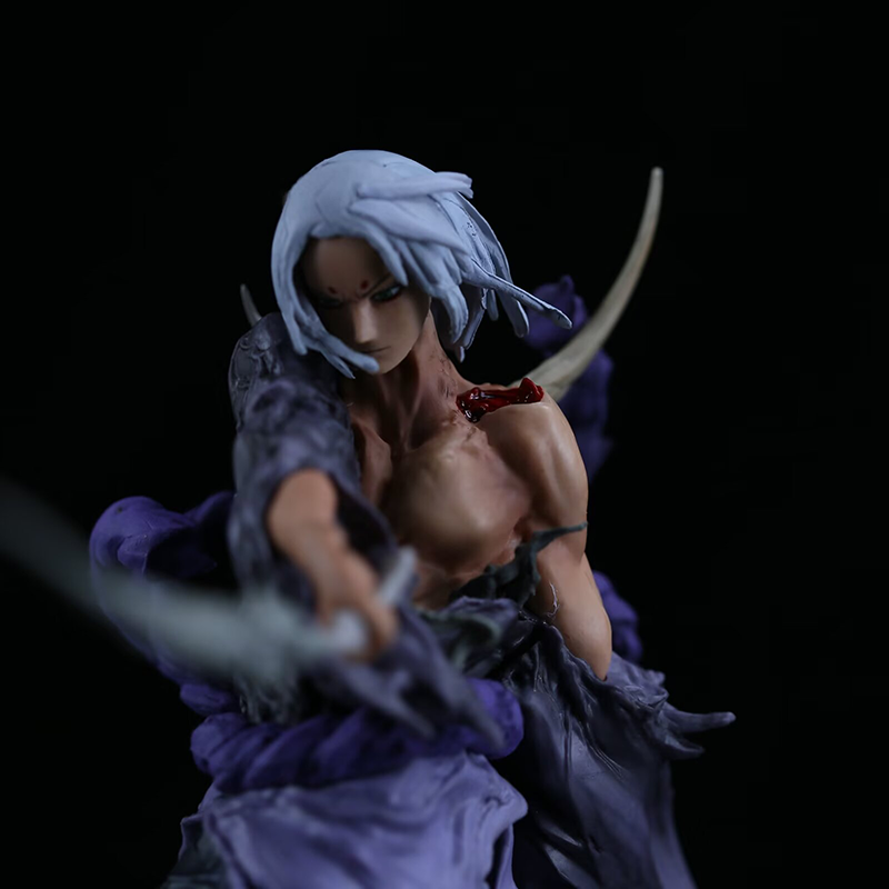 Naruto Zabuza Momochi Kimimaro Statue Action Figure Anime Collection Model Toy Japanese Anime Character Decoration Gift Fans