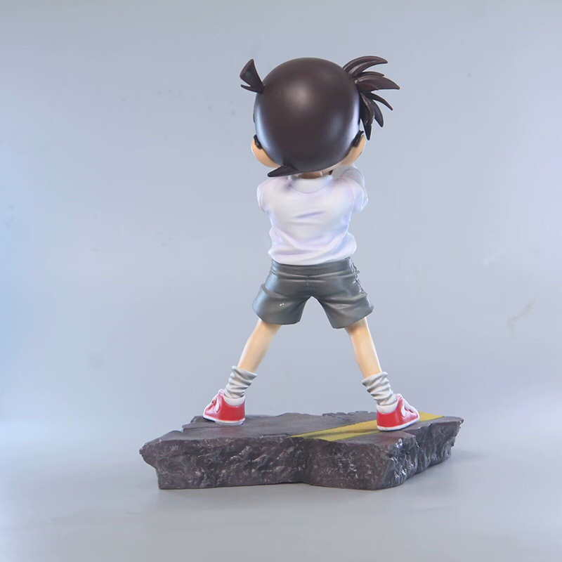 Detective Conan Conan Edogawa Shinichi Kudo Statue Action Figure Anime Collection Model Toy Japanese Character Decoration Fans