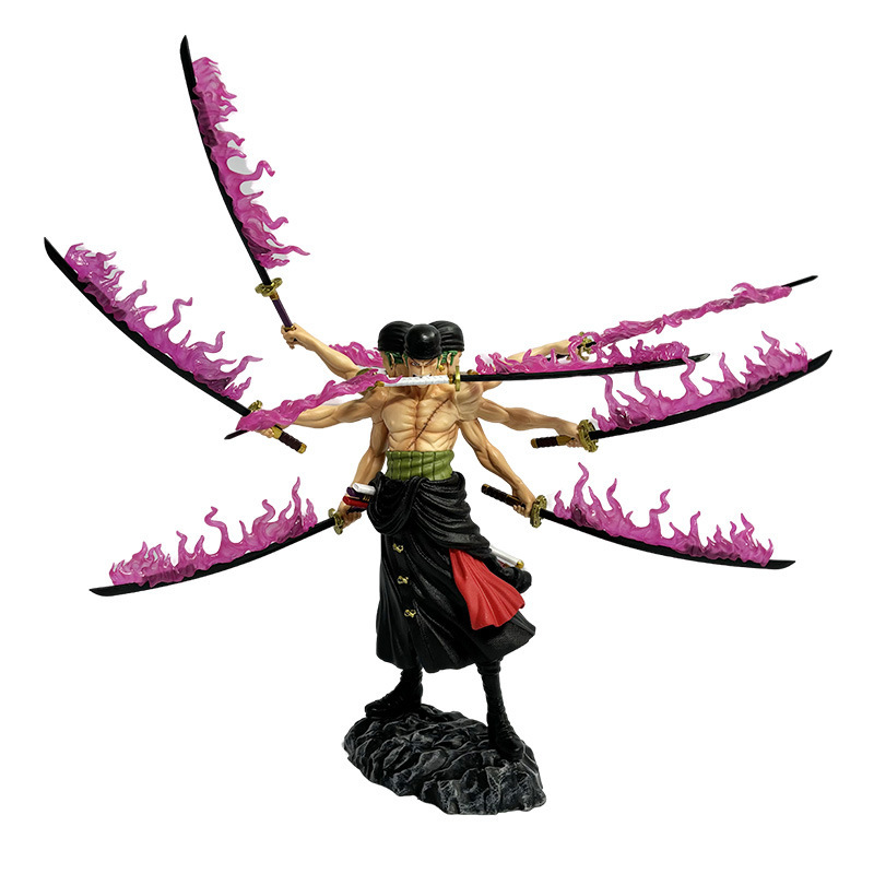 One Piece Roronoa Zoro Statue Action Figure Anime Collection Model Toy Japanese Anime Character Decoration Gift Fans