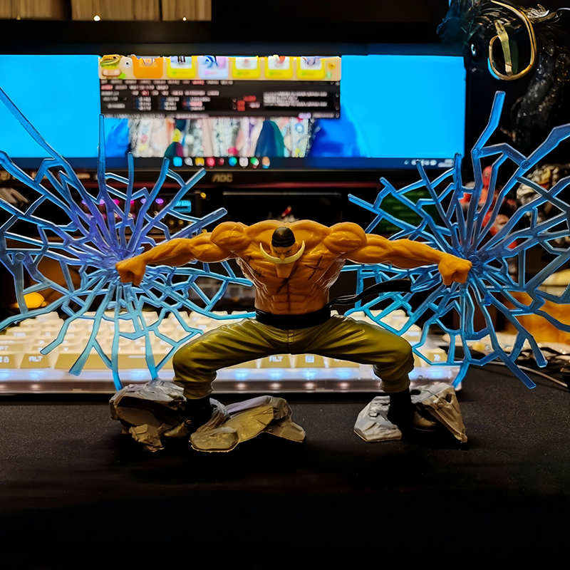One Piece Edward Newgate Statue Action Figure Anime Collection Model Toy Japanese Character Decoration Fans