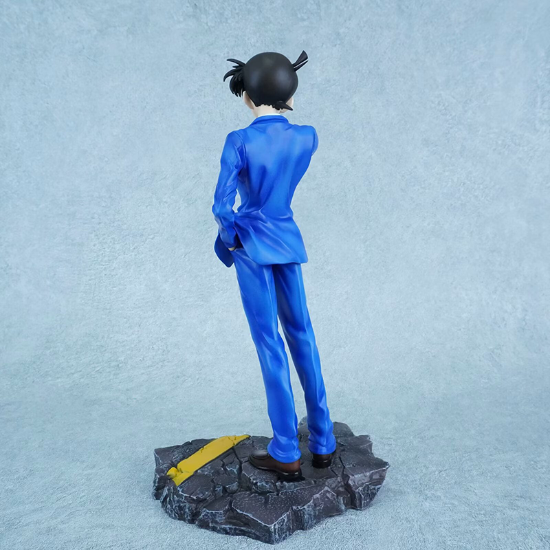 Detective Conan Conan Edogawa Shinichi Kudo Statue Action Figure Anime Collection Model Toy Japanese Character Decoration Fans