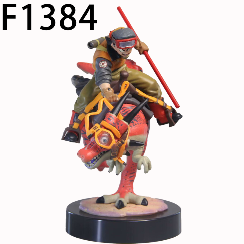 Dragon Ball Goku Riding Dinosaur Statue Action Figure Anime Collection Model Toy Japanese Anime Character Decoration Gift Fans