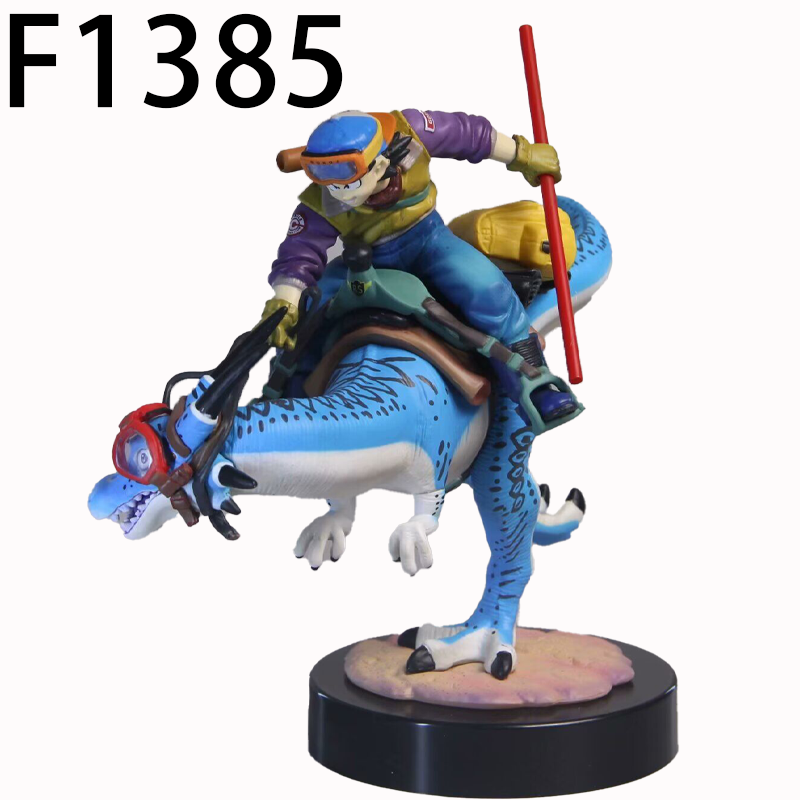 Dragon Ball Goku Riding Dinosaur Statue Action Figure Anime Collection Model Toy Japanese Anime Character Decoration Gift Fans