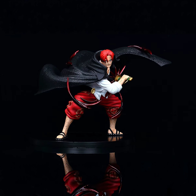 One Piece Shanks Statue Action Figure Anime Collection Model Toy Japanese Anime Character Decoration Gift Fans