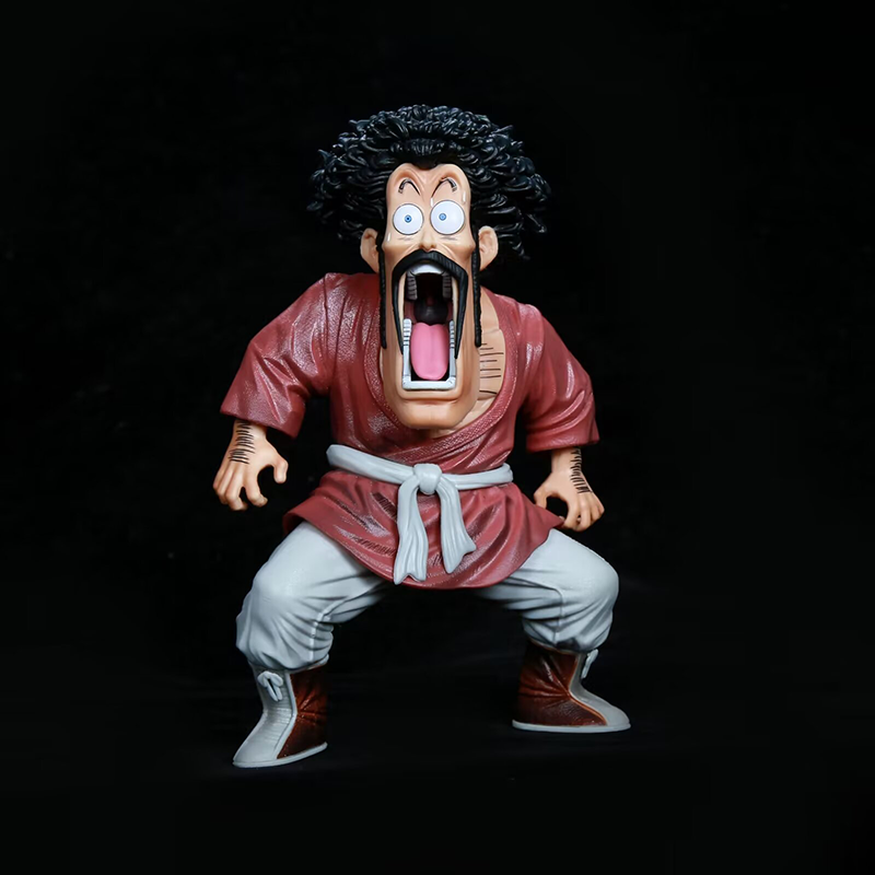Dragon Ball Mr.Satan Statue Action Figure Anime Collection Model Toy Japanese Character Decoration Gift Fans