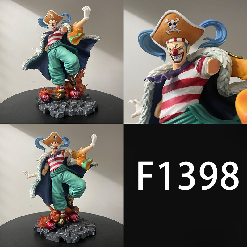 One Piece Buggy Statue Action Figure Anime Collection Model Toy Japanese Anime Character Decoration Gift Fans ﻿