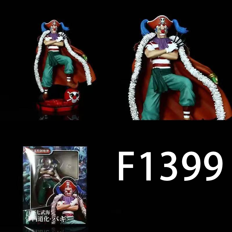 One Piece Buggy Statue Action Figure Anime Collection Model Toy Japanese Anime Character Decoration Gift Fans ﻿