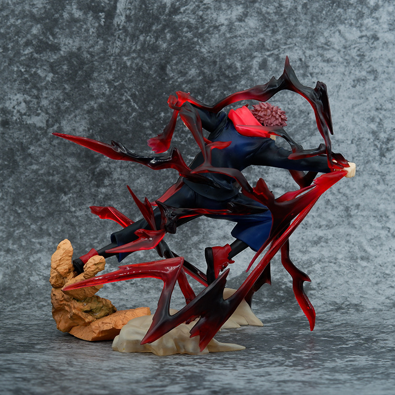 Jujutsu Kaisen Yuji Itadori Statue Action Figure Anime Collection Model Toy Japanese Anime Character Decoration Gift Fans