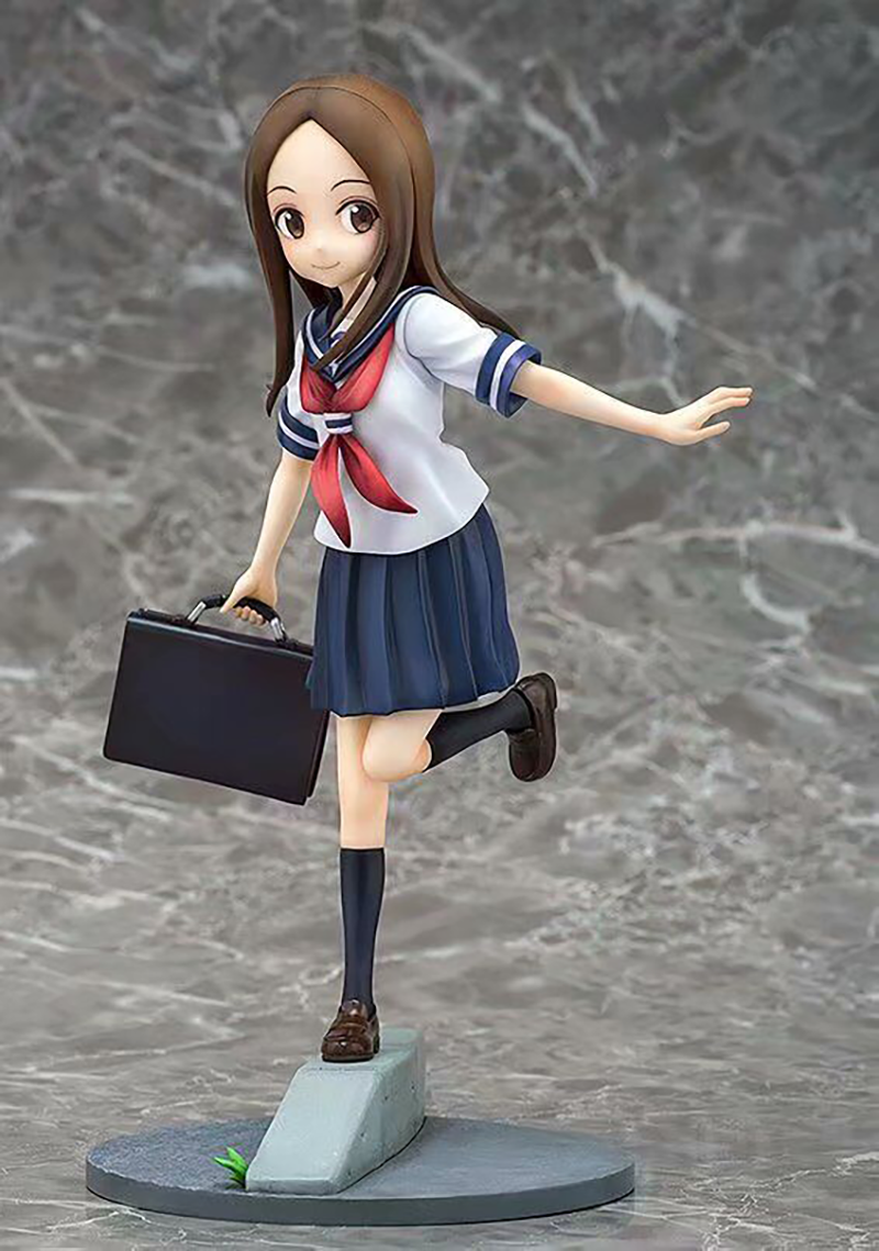 Teasing Master Takagi-san Takagi Statue Action Figure Anime Collection Model Toy Japanese Anime Character Decoration Gift Fans