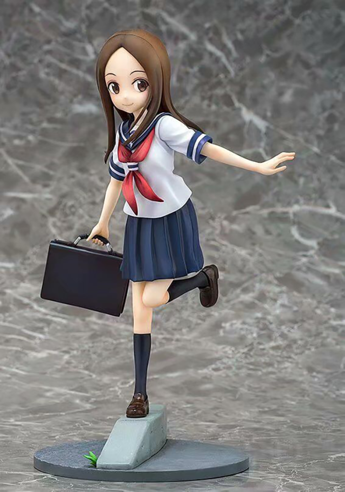 Teasing Master Takagi-san Takagi Statue Action Figure Anime Collection Model Toy Japanese Anime Character Decoration Gift Fans