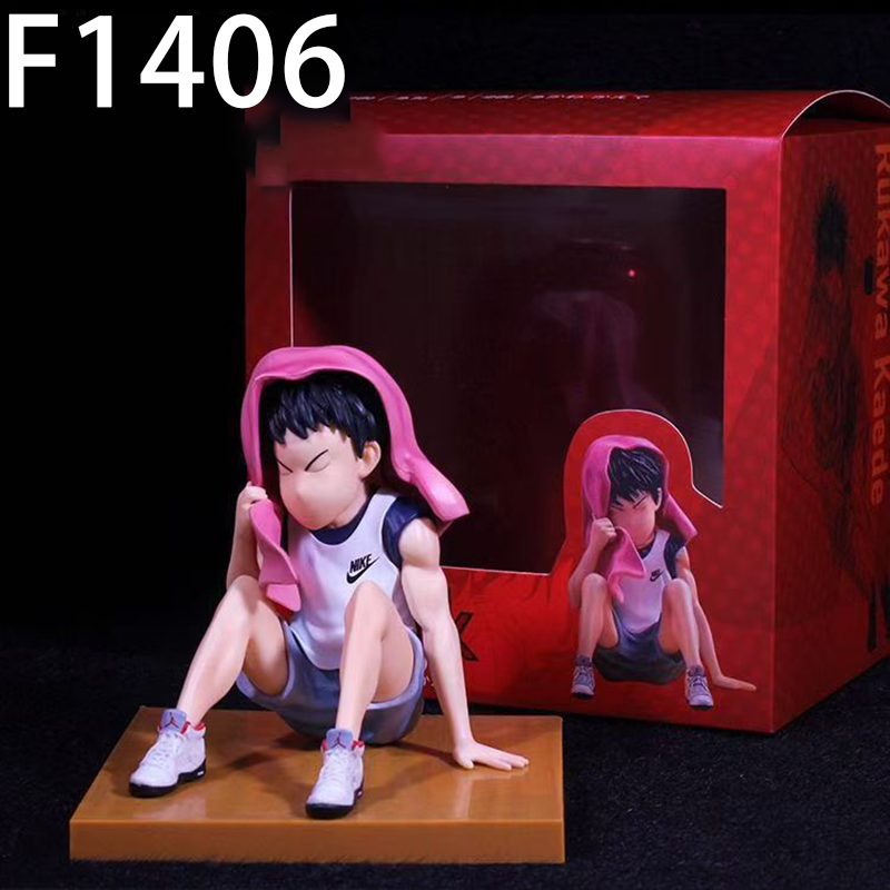 Slam Dunk Sakuragi Hanamichi Rukawa Kaede Mitsui Hisashi Akagi Takenori Miyagi Ryota Statue Action Figure Anime Collection Model Toy