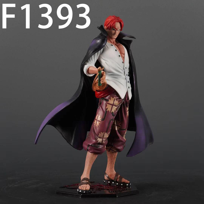 One Piece Shanks Statue Action Figure Anime Collection Model Toy Japanese Anime Character Decoration Gift Fans