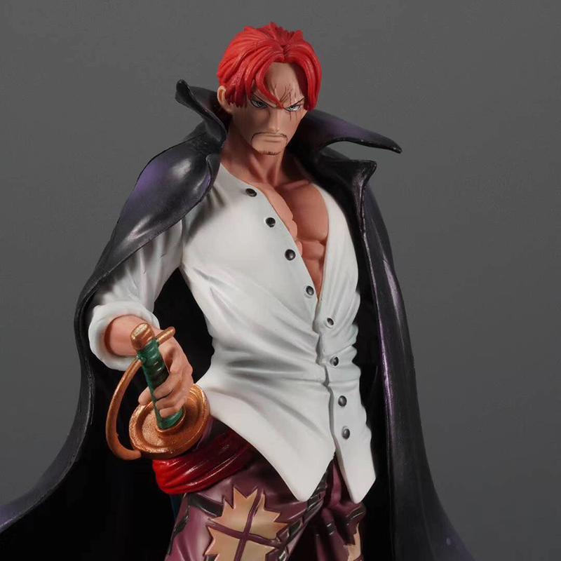 One Piece Shanks Statue Action Figure Anime Collection Model Toy Japanese Anime Character Decoration Gift Fans