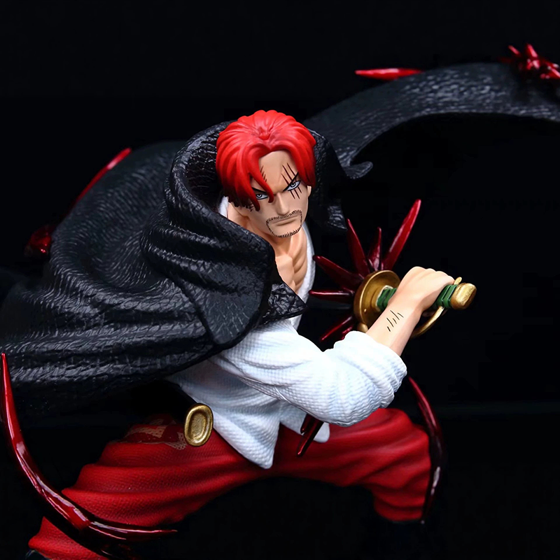 One Piece Shanks Statue Action Figure Anime Collection Model Toy Japanese Anime Character Decoration Gift Fans