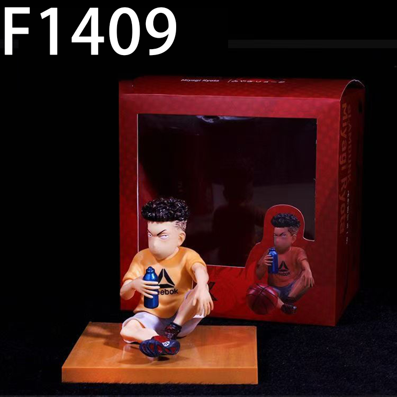 Slam Dunk Sakuragi Hanamichi Rukawa Kaede Mitsui Hisashi Akagi Takenori Miyagi Ryota Statue Action Figure Anime Collection Model Toy