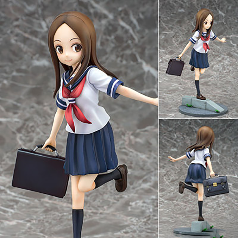 Teasing Master Takagi-san Takagi Statue Action Figure Anime Collection Model Toy Japanese Anime Character Decoration Gift Fans