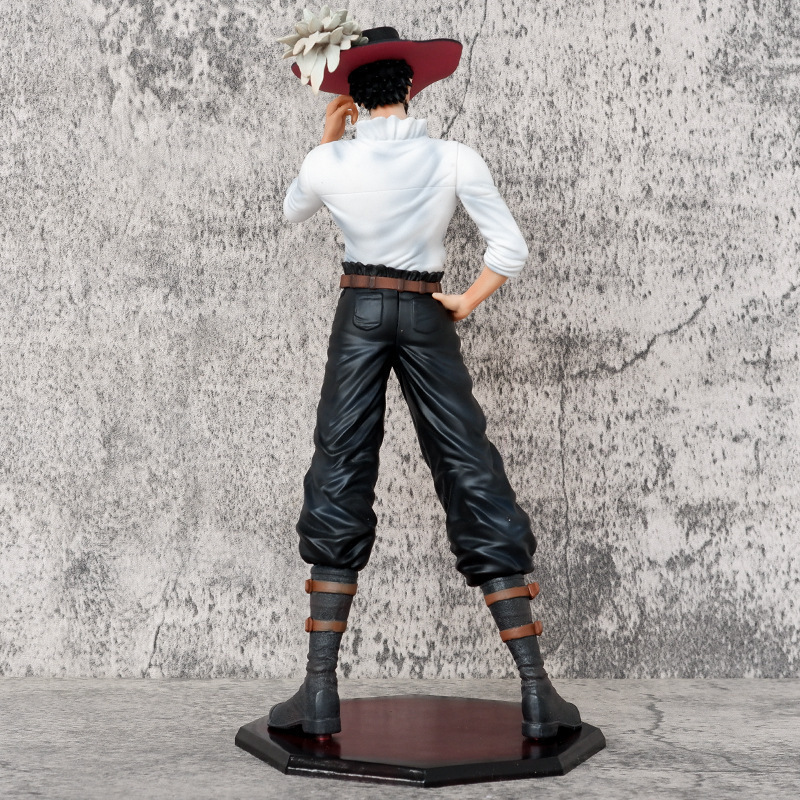 One Piece Dracule Mihawk Statue Action Figure Collection Model Toy Japanese Anime Character Decoration Gift Fans