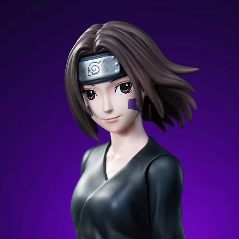 Naruto Rin Nohara Statue Action Figure Anime Collection Model Toy Japanese Character Decoration Gift Fans