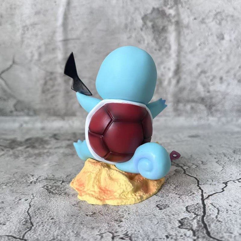 Pokemon Squirtle Statue Action Figure Collection Model Toy Japanese Anime Character Decoration Gift Fans