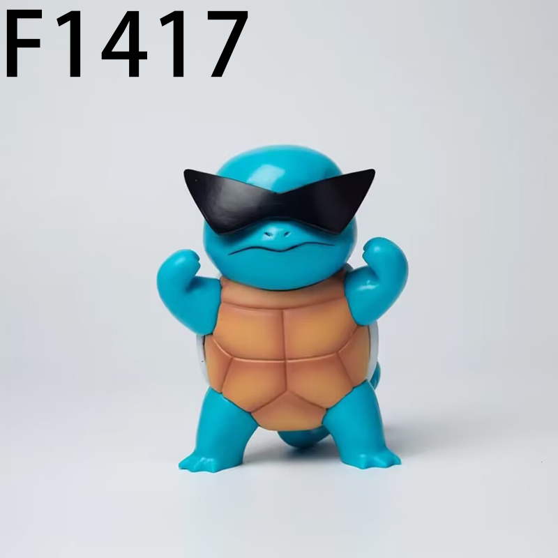 Pokemon Squirtle Statue Action Figure Collection Model Toy Japanese Anime Character Decoration Gift Fans