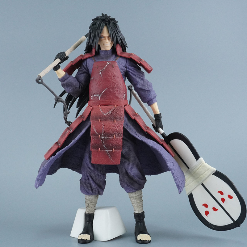 Naruto Uchiha Madara Senju Hashirama Statue Action Figure Collection Model Toy Japanese Anime Character Decoration Gift Fans