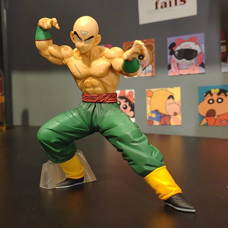 Dragon Ball Tien Shinhan Statue Action Figure Collection Model Toy Japanese Anime Character Decoration Gift Fans