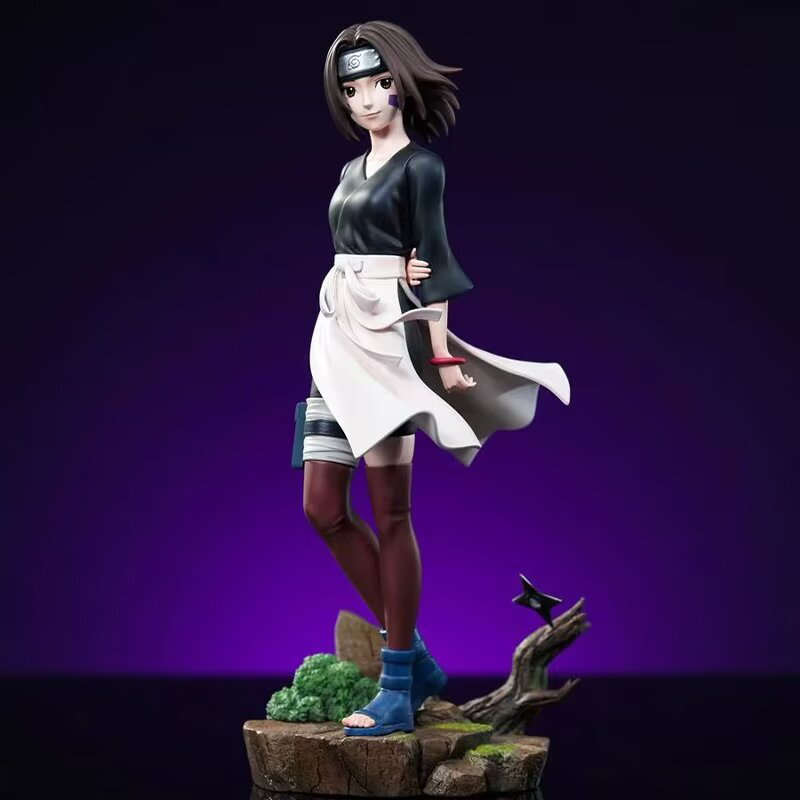 Naruto Rin Nohara Statue Action Figure Anime Collection Model Toy Japanese Character Decoration Gift Fans