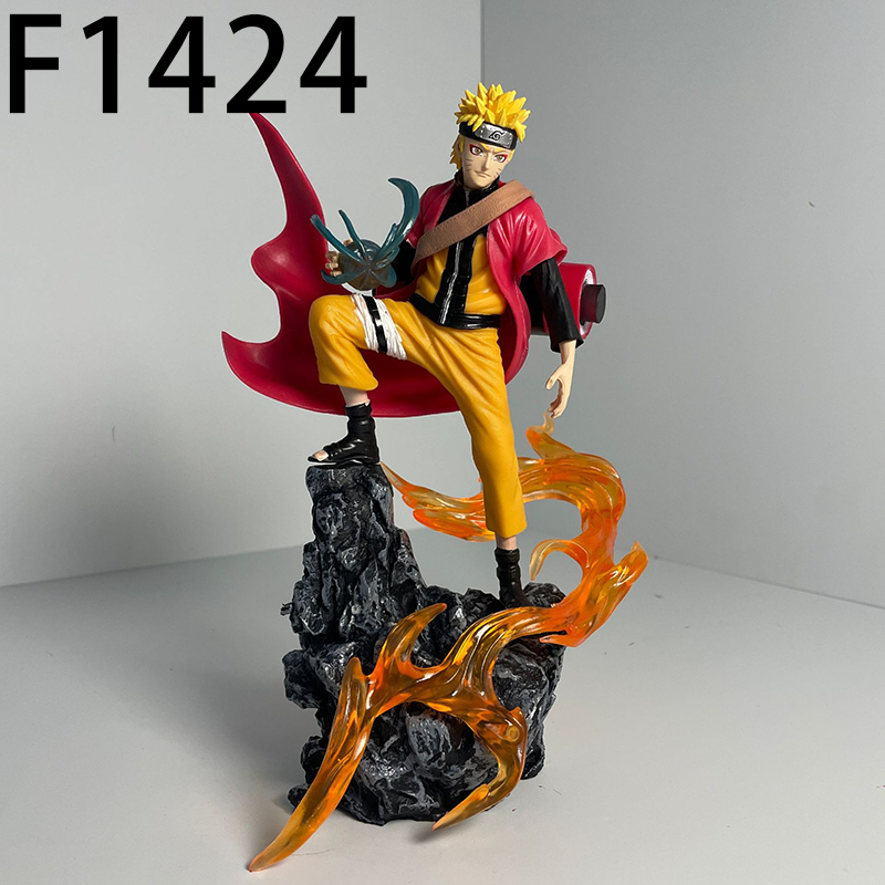 Naruto Sasuke Uchiha Naruto Uzumaki Statue Action Figure Collection Model Toy Japanese Anime Character Decoration Gift Fans
