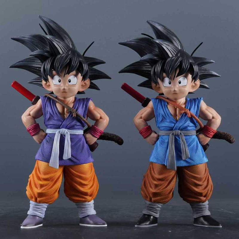 Dragon Ball Kid Goku Statue Action Figure Collection Model Toy Japanese Anime Character Decoration Gift Fans