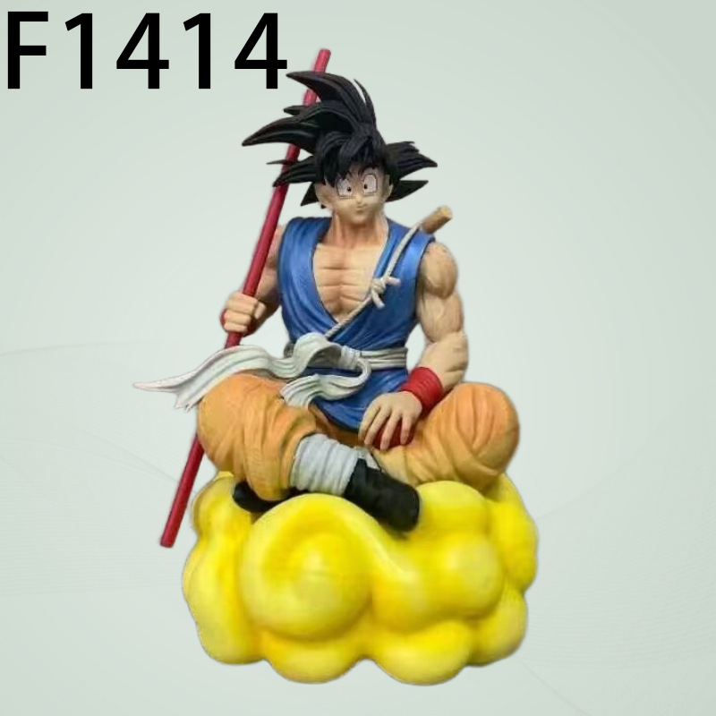Dragon Ball Son Goku Flying Nimbus Statue Action Figure Collection Model Toy Japanese  Anime Character Decoration Gift Fans